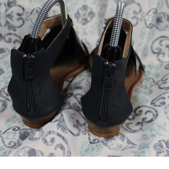 Siketu Bohemian Sandals Blue Strap with Stones Size‎ 39 Womens 8.5 - Picture 4 of 8